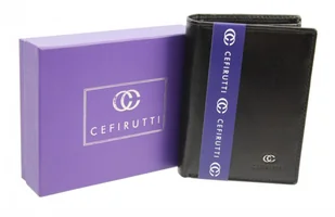 Cefirutti Portfel Męski Duży Pionowy Bez Zapinki Skóra Naturalna 7680272 - Portfele - miniaturka - grafika 12