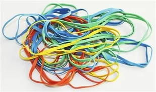 GUMKI KRZYŻOWE Q-CONNECT, 0,1KG, ŚREDNICA 102MM, MIX KOLORÓW - Artykuły biurowe - miniaturka - grafika 2