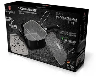 Berlinger Haus Lumarko Patelnia z koszem i płytą parową berlingerhaus bh-6554 BH-6554 Kinghoff - Patelnie - miniaturka - grafika 4