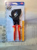 Kombinerki i obcęgi - Knipex 95 36 250 Nożyce Do Kabli Przewodów Vde - miniaturka - grafika 1