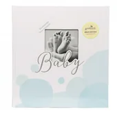 Albumy fotograficzne - Goldbuch Album dziecięcy Baby Bubbles blue 60 stron ilustrowane strony 6321 - miniaturka - grafika 1