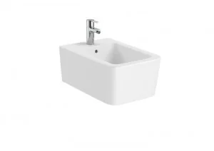 Roca Inspira Square bidet podwieszany biały matowy A357535620 - Bidety - miniaturka - grafika 3