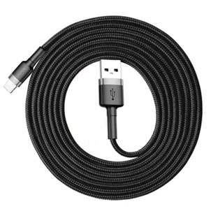 Baseus CAFULE LIGHTNING CABLE 200CM GREY/BLACK - Kable USB - miniaturka - grafika 24