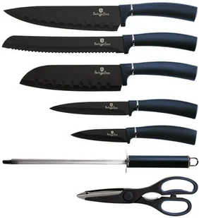 Berlingerhaus Zestaw noży bh-2564 aquamarine w stojaku BH-2564 Kinghoff - Noże kuchenne - miniaturka - grafika 2