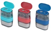 Temperówki - Maped 048710 Balance Duo 2 otworów Pencil Sharpener i gumką do zmazywania 048710 - miniaturka - grafika 1