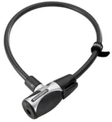 Zabezpieczenia do roweru - Kryptonite Zapięcie rowerowe Kryptoflex 1265 KC Czarny - miniaturka - grafika 1