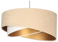 Lampy sufitowe - Beżowa skandynawska lampa wisząca - 5X EX983 R9-C44 - miniaturka - grafika 1