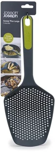 Joseph Joseph Łyżka cedzakowa Scoop Plus Large, grafitowo-zielona, 35x13x5,5 cm - Łyżki - miniaturka - grafika 9