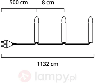 Konstsmide Łańcuch świetlny LED Mini 80, światło dzienne - Lampy ogrodowe - miniaturka - grafika 3