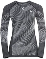 Pozostała odzież narciarska - Odlo Blackcomb Plus Top Crew Neck L/S Women, czarny XL 2021 Koszulki bazowe termiczne i narciarskie 188561-60223-XL - miniaturka - grafika 1