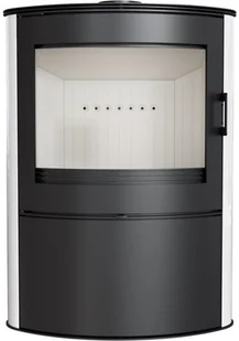 Ekoprojekt 300 Piec wolnostojący koza 10kW AB z panelami kaflowymi biały spełnia anty-smogowy 30065535 - Piece wolnostojące - miniaturka - grafika 3