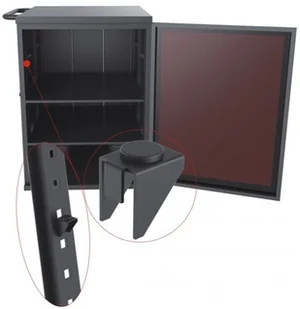 Sinor.de Sinor.de Stojak podłogowy SINOR TVS22B do TV 32 100 cali Czarny TVS22B TVS22B - Uchwyty do telewizora - miniaturka - grafika 2