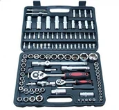 Klucze i nasadki - Besttool zestaw kluczy nasdowych 1/4'' + 1/2'' CV 108 elementów 341082 - miniaturka - grafika 1