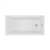 Wanny - Actima Wave Slim Wanna prostokątna 129,5x70 cm biała WAEX.WAV13WHS - miniaturka - grafika 1