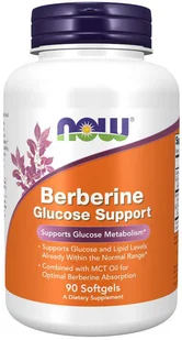 Now Foods NOW Berberine Glucose Support 90caps - Witaminy i minerały dla sportowców Now Foods NOW Berberine Glucose Support 90caps - Witaminy i minerały dla sportowców - miniaturka - grafika 1