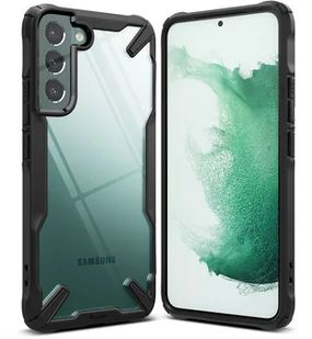 RINGKE Fusion X etui pancerny pokrowiec z ramką Samsung Galaxy S22+ (S22 Plus) czarny - Etui i futerały do telefonów - miniaturka - grafika 4
