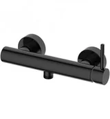 Baterie wannowe i prysznicowe - Omnires Y1240 BL Bateria prysznicowa natynkowa CZARNA - miniaturka - grafika 1