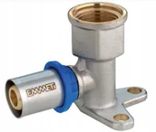 Rury - Emmeti Kolano Ścienne Zaciskowe Z Łapami 16 x 1/2' - miniaturka - grafika 1