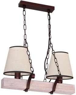 Luminex ADRIA 2 zwis - Żyrandol/lampa wisząca 2x E14 (max 40W) 8727 - Lampy sufitowe - miniaturka - grafika 2