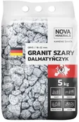 Pozostałe ozdoby ogrodowe - NOVA MINERALS Grys Dalmatyńczyk 16 - 22 mm 5 kg szary Nova minerals - miniaturka - grafika 1