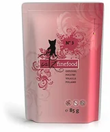 Mokra karma dla kotów - catz finefood N° 3 Drob Drobne jedzenie Mokre pokarm dla kotów, udoskonalony z jagodami i mniszkiem 8 x 85g - miniaturka - grafika 1