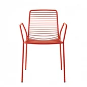 Krzesła - Scab Design Krzesło Summer z podłokietnikami - czerwone 2520 VM - miniaturka - grafika 1