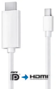 PureLink iSeries IS1200 kabel Mini DisplayPort na HDMI - 1,5m IS1200-015 (PI1200-015) - Kable - miniaturka - grafika 2