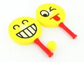 Zabawki i gry sportowe - ADAR Rakietki miękkie buźki w siatce 414013 - miniaturka - grafika 1