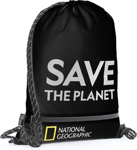 National Geographic Plecak worek Saturn 1,7L Czarny N08904.06 - Plecaki - miniaturka - grafika 3