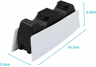 marka niezdefiniowana Podwójna stacja dokująca do kontrolera Pada do PlayStation 5 PS5 Biała 10974X0 - Akcesoria do Playstation marka niezdefiniowana Podwójna stacja dokująca do kontrolera Pada do PlayStation 5 PS5 Biała 10974X0 - Akcesoria do Playstation - miniaturka - grafika 10