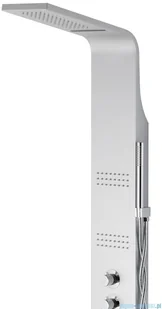 Corsan Kaskada panel prysznicowy z mieszaczem srebrny A-014AMSREBRNY | - Panele prysznicowe - miniaturka - grafika 3