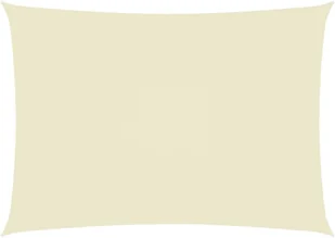 vidaXL Prostokątny żagiel ogrodowy, tkanina Oxford, 2x4,5 m, kremowy vidaXL - Parasole ogrodowe - miniaturka - grafika 2