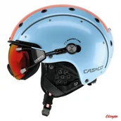 Kaski narciarskie - Casco SP-3 Airwolf Comp blue retro 7.2528.S - miniaturka - grafika 1