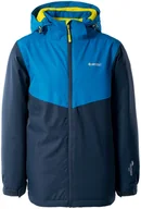 Kurtki narciarskie - HI-TEC Dziecięca Kurtka narciarska HI-TEC OLMO JRB 26627-D BLUES/SK - miniaturka - grafika 1