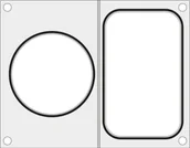 Akcesoria gastronomiczne - Hendi Hendi Matryca forma do zgrzewarek BOKAMA na tackę bez podziału 178x113 mm + pojemnik śr 115 mm Hendi 805947 Matryca forma do zgrzewarek BOKAMA na tackę bez podziału 178x113 mm + pojemnik śr 115 mm 805947 - miniaturka - grafika 1