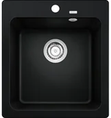 Zlewozmywaki - Blanco Zlewozmywak Silgranitowy Naya 45 Silgranit Czarny 526572 526572 - miniaturka - grafika 1