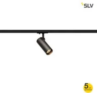 Lampy pozostałe - SLV lampa szynowa Helia 50 LED szyna 1f. 3000K czarna 35° adapter 1f 143580 143580 - miniaturka - grafika 1