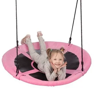 NILS CAMP NILS CAMP NB5031 PINK ŚR.100 CM 15-03-014 Huśtawka bocianie gniazdo abisal-310-uniw - Leżaczki i huśtawki - miniaturka - grafika 7