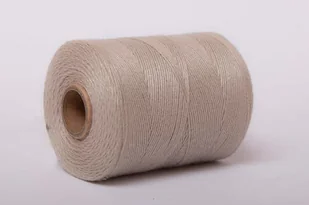 Sznurek nici lniane dratwa szara 250g/250m TRES /DRSZ/250/ GRZ022 - Akcesoria do pakowania - miniaturka - grafika 2