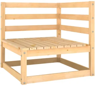 vidaXL vidaXL Ogrodowa sofa narożna lite drewno sosnowe 805660 - Sofy ogrodowe - miniaturka - grafika 2