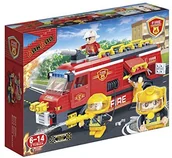 Klocki - Banbao 7103 ognia, konstrukcja ratunkowe zabawka - miniaturka - grafika 1