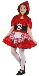 GoDan Strój dla dzieci "Czerwony Kapturek" rozm 130/140 cm SL-CK13 - Stroje karnawałowe - miniaturka - grafika 3