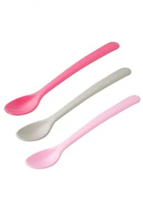 Canpol babies babies zestaw łyżeczek do karmienia 23/582 x 3 szt różowe - Inne akcesoria do pielęgnacji dzieci - miniaturka - grafika 2
