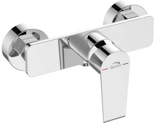 Laveo Largo bateria natryskowa ścienna bez zestawu natryskowego BAH 040D - Baterie wannowe i prysznicowe - miniaturka - grafika 2
