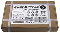 Baterie i akcesoria - EverActive Bateria alkaliczne Pro Alkaline LR03 AAA 500 szt. - karton zbiorczy / bulk ev181 - miniaturka - grafika 1