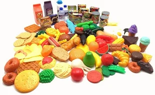 Pozostali Little Life Piramida Żywieniowa - Artykuły Spożywcze Do Kuchni 120 el. 7288080 D10 * - Układanki dla dzieci - miniaturka - grafika 2