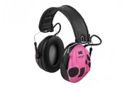 Ochronniki słuchu - 3M PELTOR Ochronniki słuchu Peltor SportTac aktywne, zielono-różowe (MT16H210F-478-RE) MT16H210F-478-RE - miniaturka - grafika 1