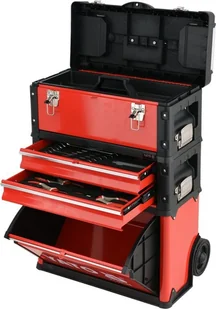 Yato WÓZEK NARZĘDZIOWY 3CZĘŚCIOWY Z NARZĘDZIAMI YT-09104 - Szafy i regały magazynowe - miniaturka - grafika 3
