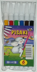 Kamet Zestaw flamastrów 6szt KM1010 - Flamastry - miniaturka - grafika 2