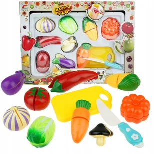 Warzywa Do Krojenia Kuchnia Sklep Zestaw Na Rzep - Zabawki AGD - miniaturka - grafika 3